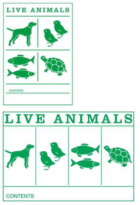 IATA Live Animals Regulations Marking and Labeling