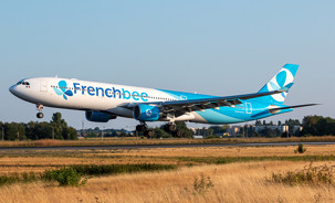Frenchbee aircraft taking off.png