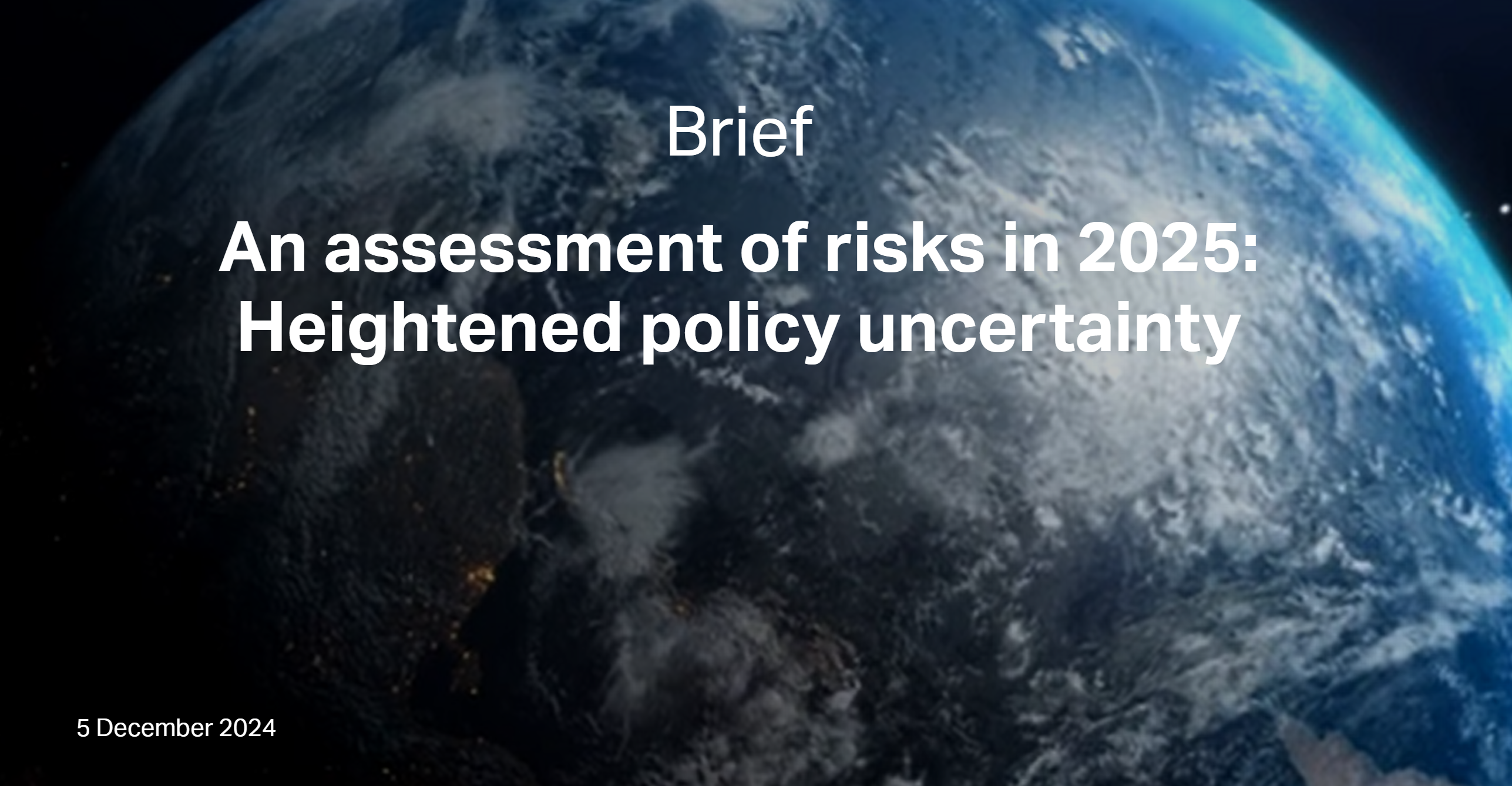 IATA - Risks 2025 Brief