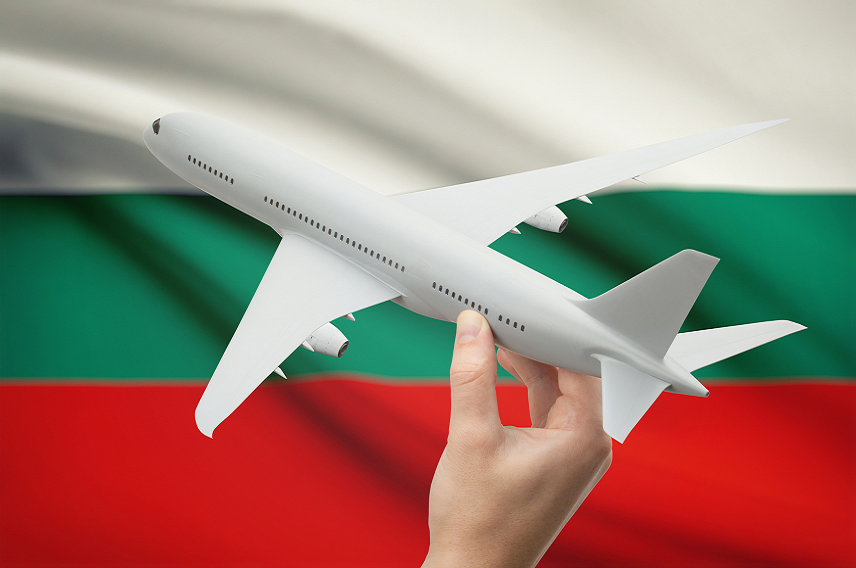 Aircraft in hand over Bulgaria flag.png