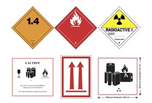 Label-GHS Symbols Corrosive 4X4 5/Pack Pack of 5 Labels 