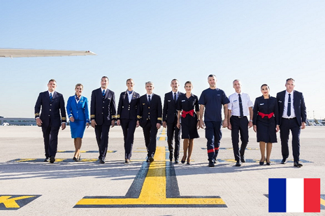 Air France-KLM crew (French flag).png
