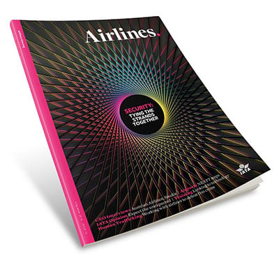 Airlines. magazine cover