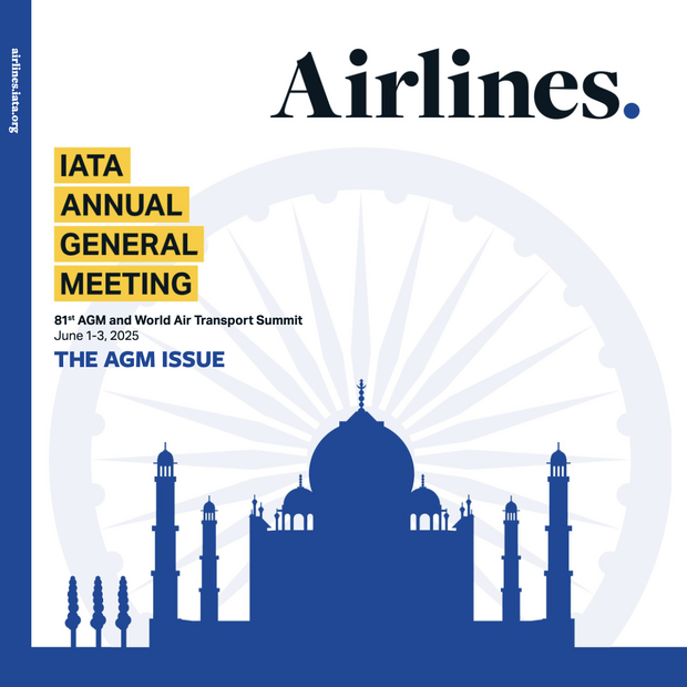 Airlines magazine cover