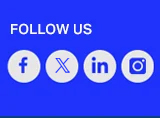 Follow us on social media icon