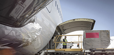 Cargo loading on Plane