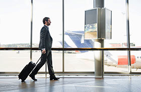 Passenger with Luggage