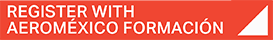 register on the Aeroméxico Formación  website