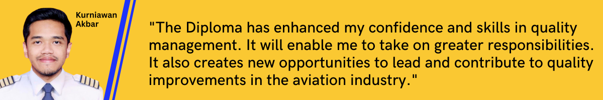  IATA Airline Quality Management Diploma