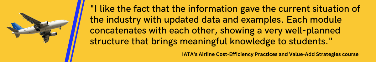  IATA Master of Business Administration in Aviation in Partnership with ERAU