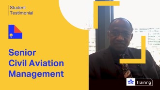 Senior Civil Aviation Management testimonial
